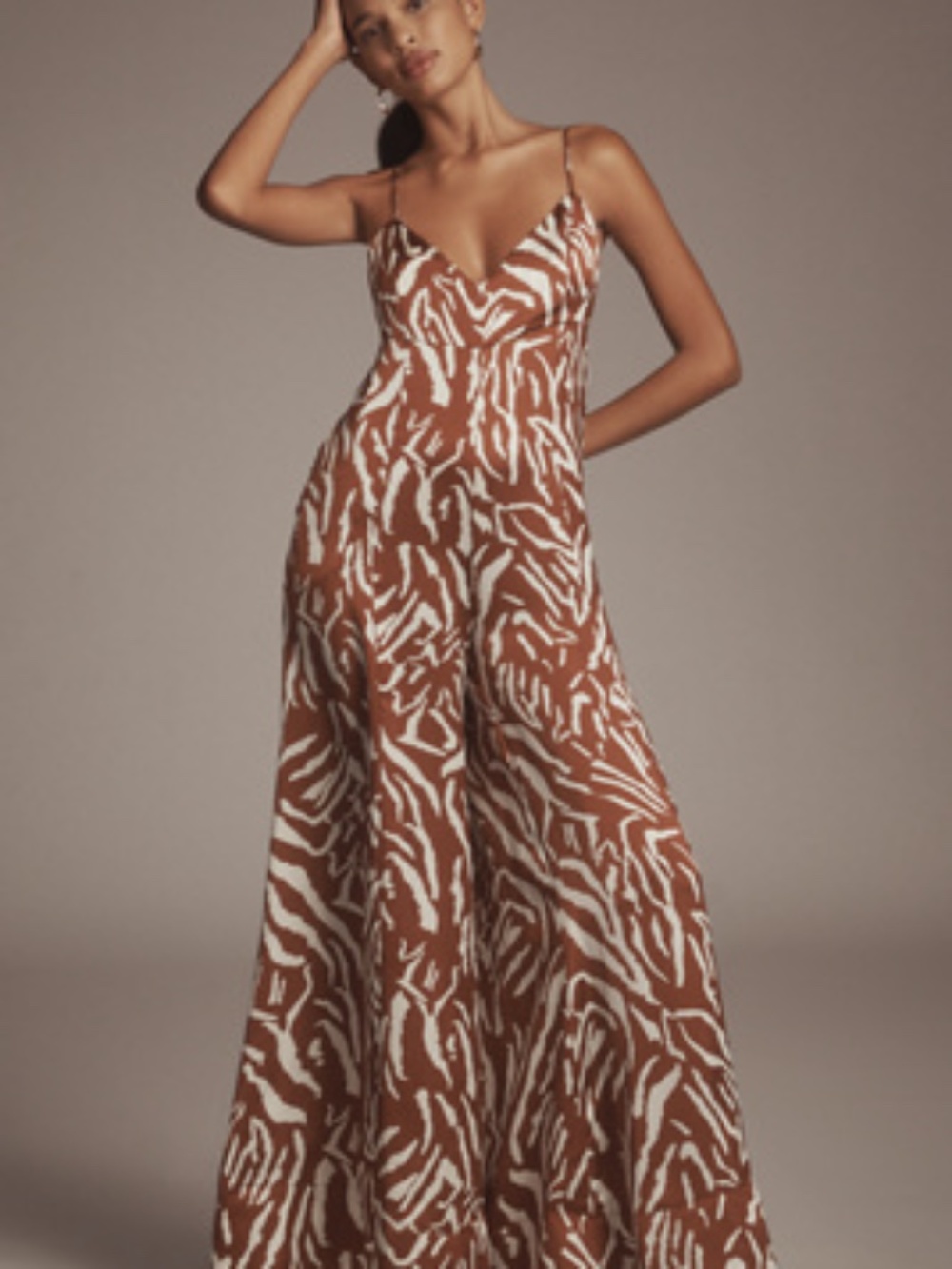 Anthropologie Bishop + Young Nora Wide-Leg Jumpsuit XS
